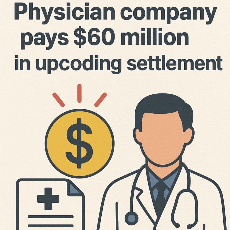 A $60 Million Settlement and the Hidden Cost of Upcoding in Healthcare